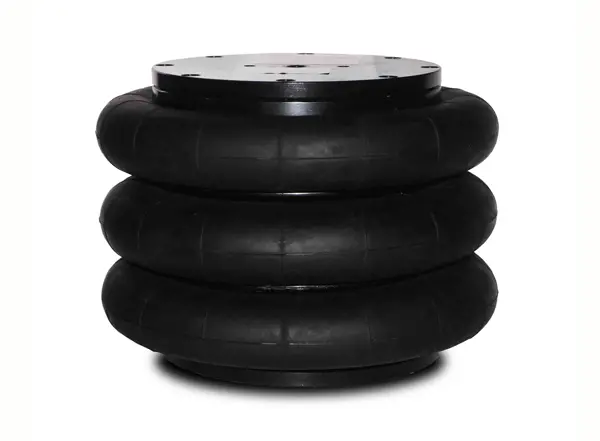Ressort pneumatique triple compliqu&eacute; 3B0254-1 3H2300 Ressort de suspension pneumatique pour usage industriel intensif